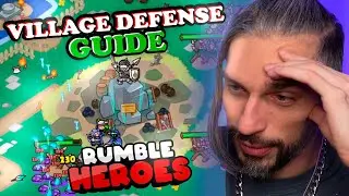 GET RINGS IN VILLAGE DEFENSE MODE // Rumble Heroes Guide