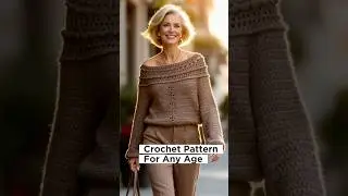 Crochet Sweater Pattern That Looks Like It&rsquo;s Store-Bought! 🧥🔥 #crochettutorial #crochetpattern