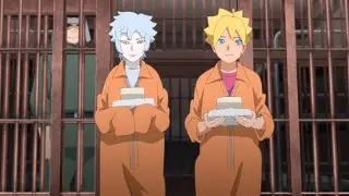 Boruto and Mitsuki go to Jail