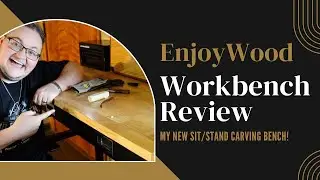 Sit / Stand Carving Bench - Enjoywood 48
