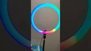 ring light rgb ring light tiktok light reels ring light colour changing light #ringlight #rgb #new