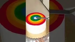 Rainbow cake ideas you should watch☺️#cakeshorts #shortsfeed #rainbowcake #colourfulcake