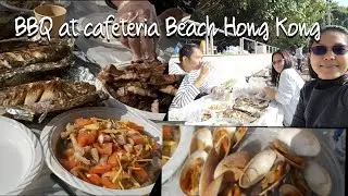 BBQ AT CAFETERIA BEACH HONG KONG