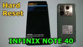 Cara hard reset Infinix Note 40 | Solusi lupa kunci layar, pola atau sandi