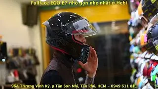 Nếu fullface #EGO_E7 còn bị chê to nặng nữa thì...