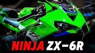Кавасаки Ниндзя ZX-6R 2026 | 4К