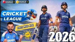 2026 BIG UPDATE🥳 Cricket League hack mod APK unlimited money gems || How to download cricket league.