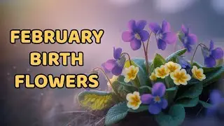 February Birth Flower of the Month | Violet & Primrose Meaning 🌸✨