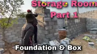 Building in Lusaka, Zambia 🇿🇲 | Storage Room part 1
