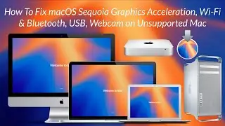 Как исправить проблемы с графическим ускорением macOS Sequoia, сетью, портами USB и веб-камерой н...