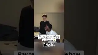 Ray teaches reggie how to say 