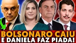 🚨 KIM PAIM: BOLSONARO CAIU E DANIELA LIMA FAZ PIADA AO VIVO!
