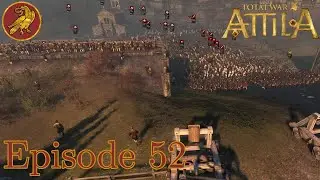 A Nailbiter Siege! Ep 52 Western Roman Empire Campaign Total War Attila (Very Hard)