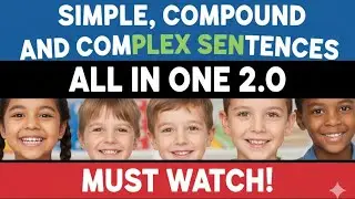 Sentence Types ll Simple , Compound & Complex sentence For All आसान तरीके से by Kaneriya sir