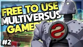 MultiVersus Free to Use Gameplay - ( Iron Giant 1v1 Gameplay )