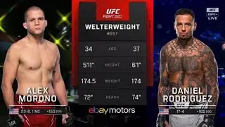 Alex Morono vs Daniel Rodriguez | Highlights before the match
