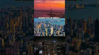 Richest city of India🇮🇳 - Mumbai मुंबई | Mumbai Skyscrapers view #Shorts #mumbai #maharashtra