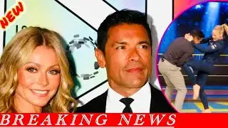 Mark Consuelos Gets 'Choked Out' on 'Live' by 'Terrifying' UFC Fighter as Wife Kelly Ripa Celeb.....