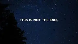 NEW MUSIC |This is not the end | Motivation #Music #Motivation