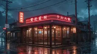 Rainy Lights of a Lonely Alley | Deep Lofi Vibes for Focus