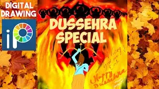 Dussehra Special Drawing  | Digital Drawing | Artistic Yashwant