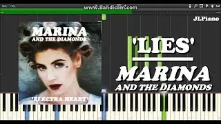 Lies - Marina and the Diamonds (Synthesia Piano Solo) *SHEET MUSIC*