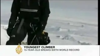 US teenager climbs world's highest mountains