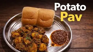 Aloo Pav Recipe | Spicy Indian Street-Style Aloo Pav | Easy Evening Snack