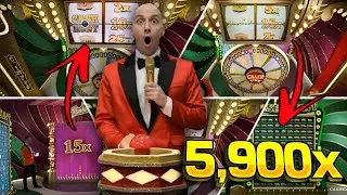 Crazy Time Update Today,Oh My God ! 5.900X ..! Topslot 15X + 10X ! 5,900X Total All Bonuses !!