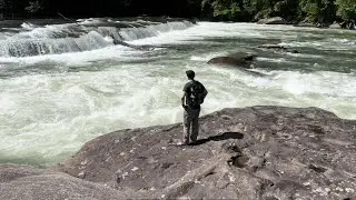 The Rhododendron Trail - Valley Falls State Park (West Virginia)