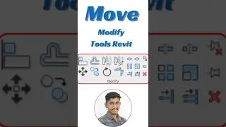 Revit move command #shorts #revit #architecture #tutorial