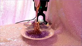 Birthstone Slime ASMR 💎 Amethyst (February) 💜 NO TALKING