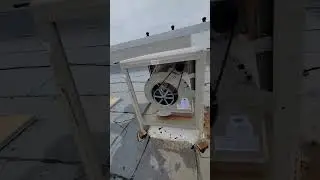 Evaporative/swamp cooler installed by me.