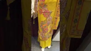 Muslin Suit 🥰 Mirror Work 😍 Digital Print 🫶🏻 @olina_suits_collection #suit #trending