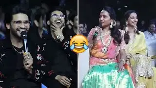 Naveen Polishetty Hilarious Fun With Suma 😂 | #AnaganagaOkaRaju Success Meet