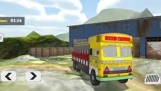 Indian Mountain Truck Drive Simulator - Offroad Heavy Cargo Truck Driver - Android GamePlay