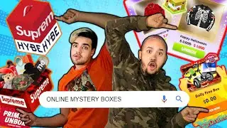 I Bought A Mystery Box From Every Online Hypebeast Mystery box Site On Google!