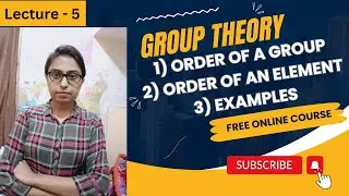 Order of a Group | Order of an element | Group Theory | #gate #csir_net #group_theory #maths