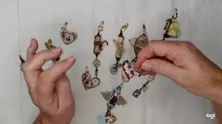 Multi Dangles Junk Journal Accessories