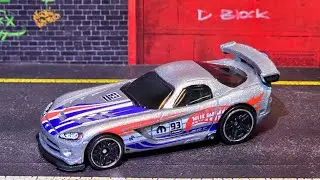 Dodge Viper SRT10 ACR - Hotwheels - Распаковка.