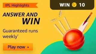 Amazon IPL Highlights Quiz Answers Today | 30 April 2022