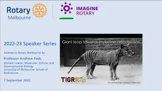10 Rotary Melbourne Speaker Series 7 September 2022    SD 480p