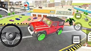 🚙 Thar vs Mega Ramp 😈 Extreme Jump🔥  Indian Theft Auto Simulator 💥🤩