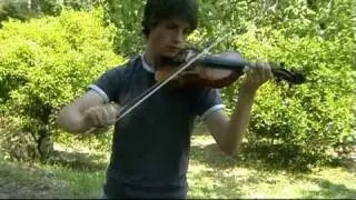 matthew playing violin