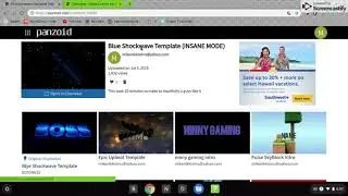 How to upload Panzoid intros to YouTube (2019)
