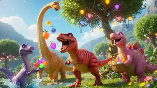 Jurassic Journey | T-Rex, Spinosaurus & Stegosaurus on a Fun Adventure!