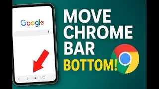 How to Move Chrome Search Bar to Bottom | Chrome Hidden Settings | Chrome Search Bar Setting 2025