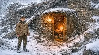 Thrown Out Before Winter, He Built a Shelter in Ruins Until it Saved his Life During Blizzard