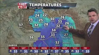 Colder and slow moving snow - 1-6-23 Jeff Roper