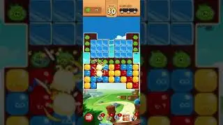 Angry Birds Blast! Level 28 speedrun (38 seconds)